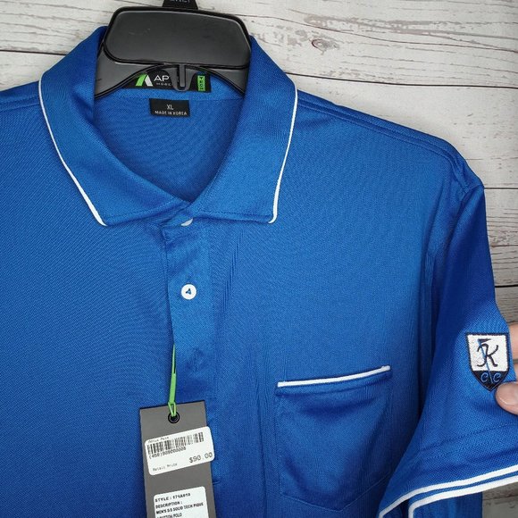 APTUS 4-BUTTON GOLF POLO MEN'S SZ XL $90 - Picture 3 of 4